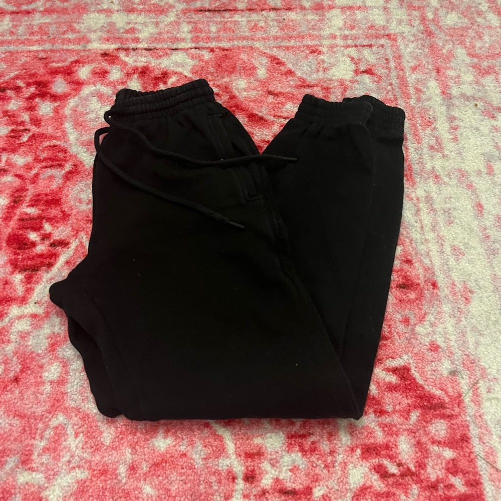aerie black sweatpants xs